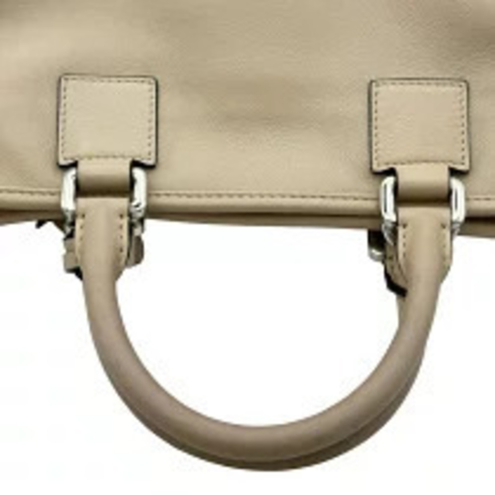 Loewe Amazona Beige Cream Calfskin Shoulder Bag - Picture 12 of 13